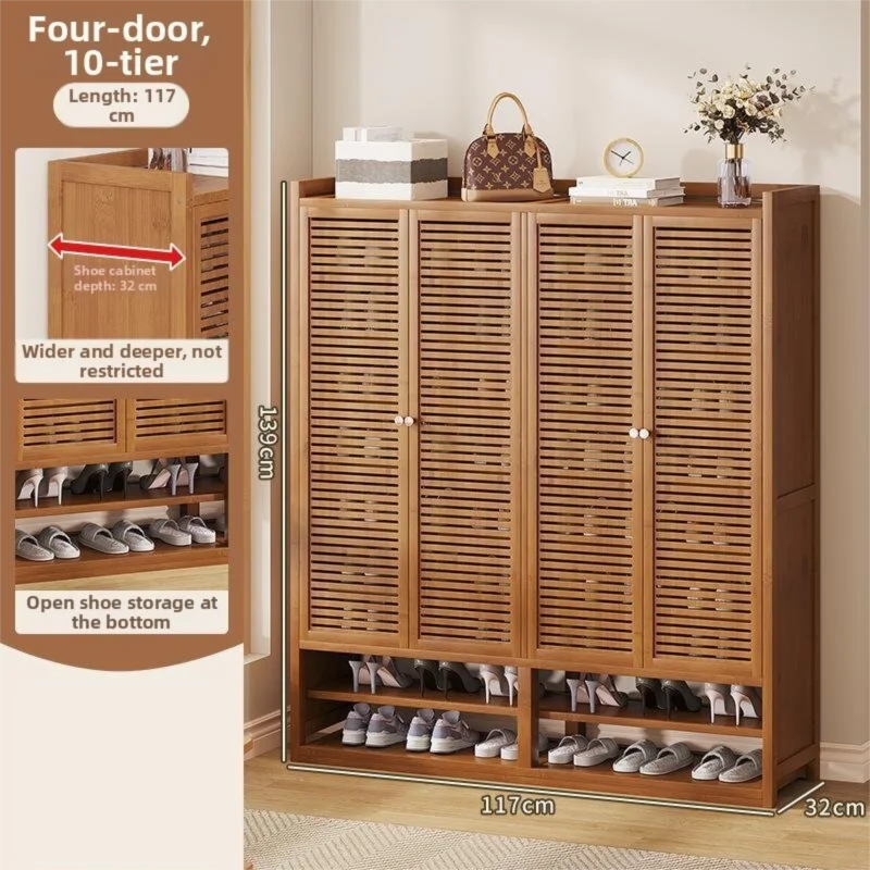 Economic Modern Entrance Large Capacity Multi-Layer Shoe Cabinet