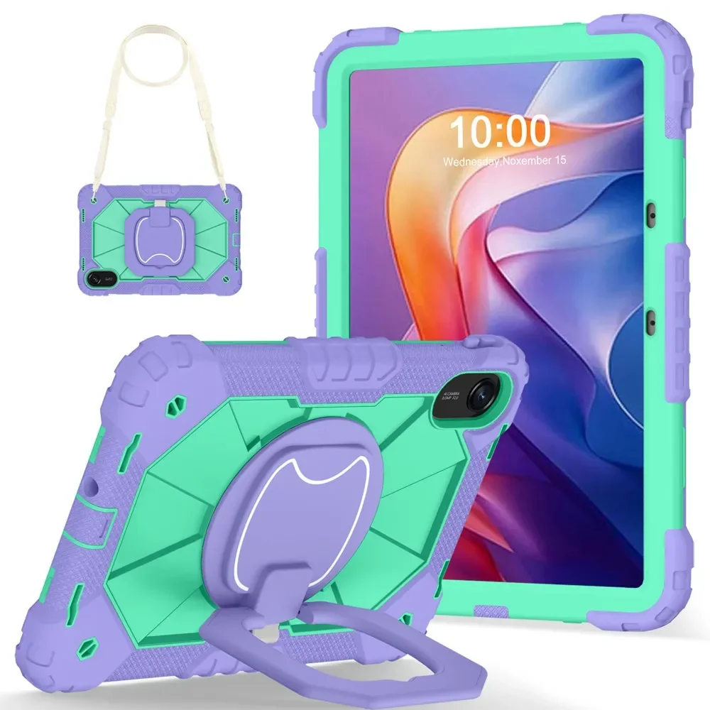 Kids Armor Shockproof Tablet Case with Wristband Cover