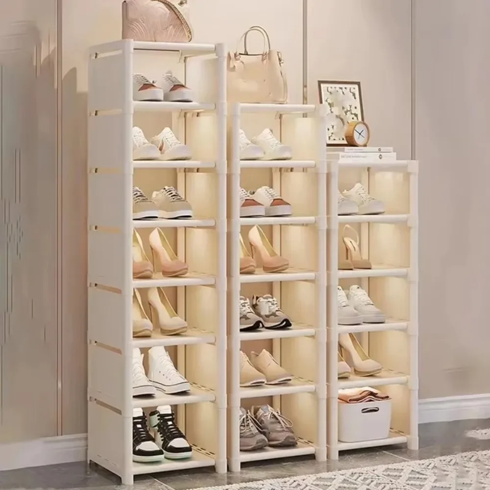 Stackable Shoe Cabinet 5-8 for Wall Corner Space Saving Adjustable Shoe Organizer shoe rack shoe organizer shoe cabinet