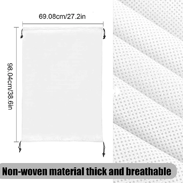 3Db Növényi Burkolatok Fagyaszték Védelme Újrahasznosítható Fagyvédelem, Húzózsinórral Ellátott Vízálló Növény Takaróval - Image 6