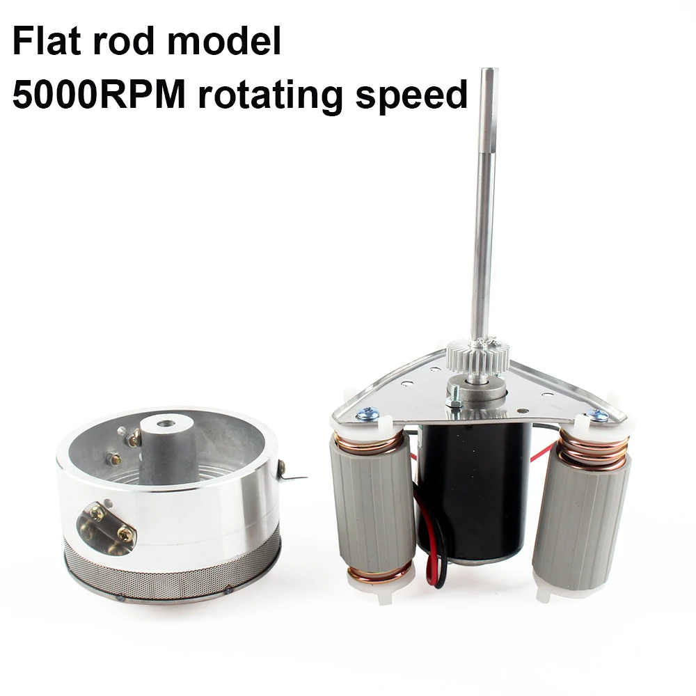 A set of Sugar Boilers Head With Motor Fancy Cotton Candy Machine Accessories Sugar Floss Melting Outlet Fittings Parts 12V For JIQI