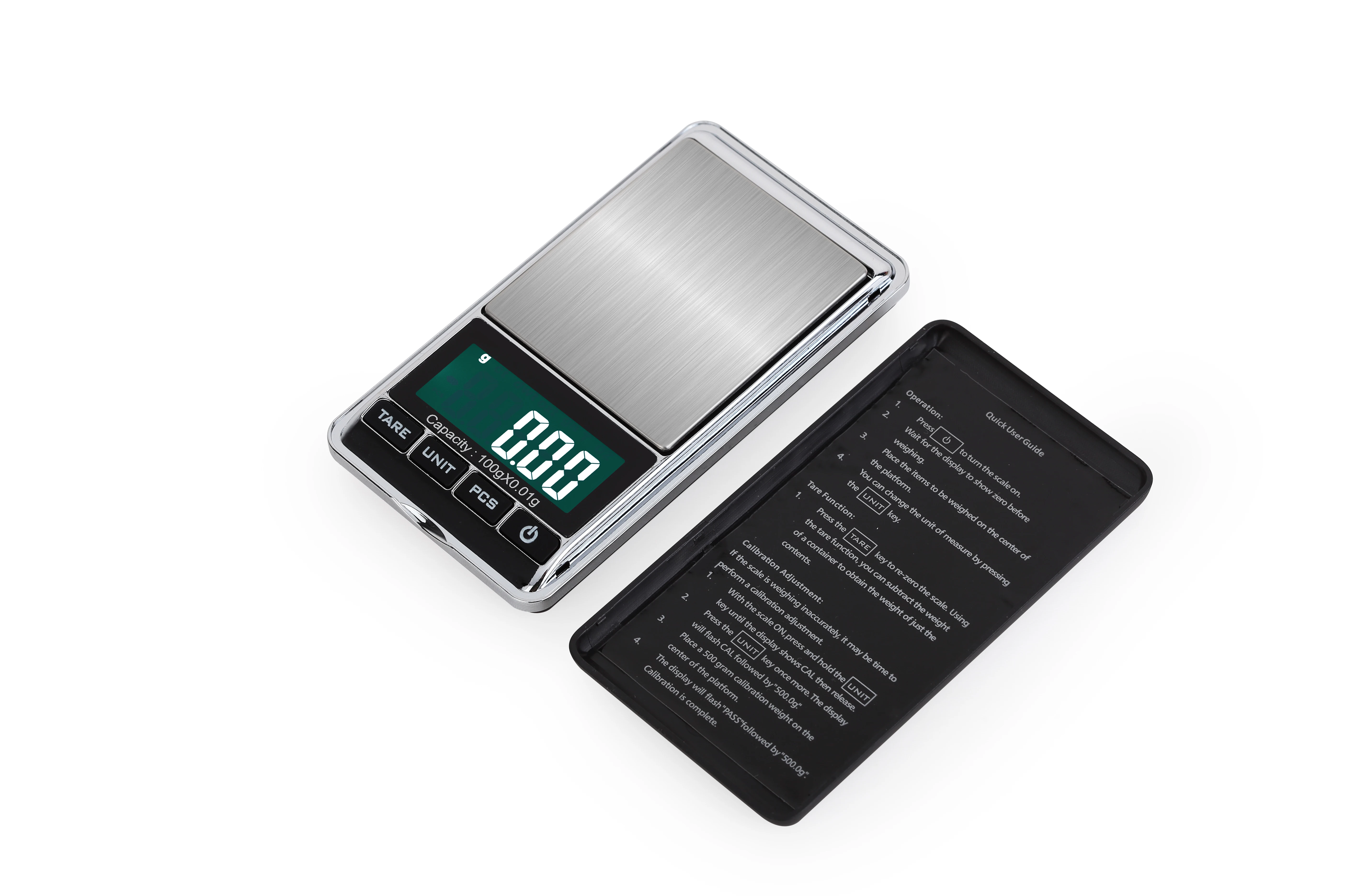 

500/0.01g Jewelry Gram Weight Mini Electric Pocket Scale Portable Scale Digital LCD Display Smart Kitchen Baking Weight Scales