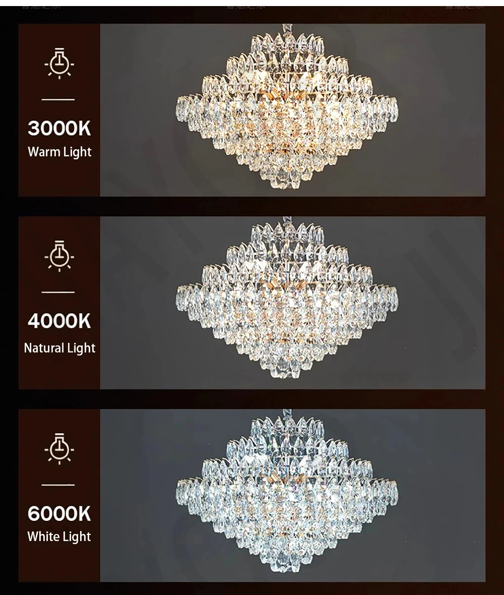 Luxury Crystal Big Chandelier 14