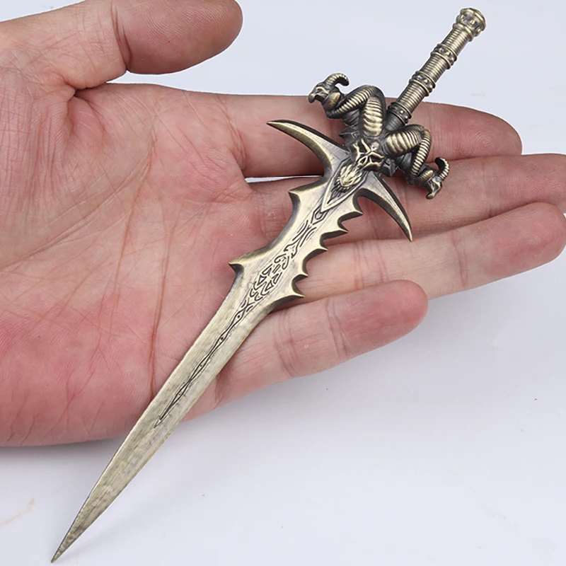 1PCS Goat Sword Zinc Alloy Letter Opener Mini Portalble Utility Knife Cutter Envelope Opener Mail Knife School Office Supplies