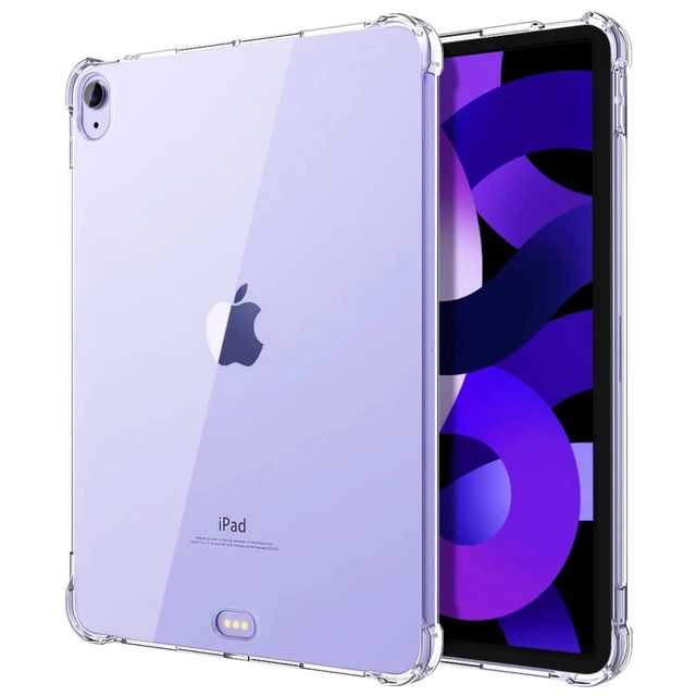 Coque de protection en TPU pour iPad Air 5e et 4ème génération, 2022  pouces, étui mince et transparent pour iPad Air 5 et 4, avec Support de  charge, crayon, 10.9 - AliExpress