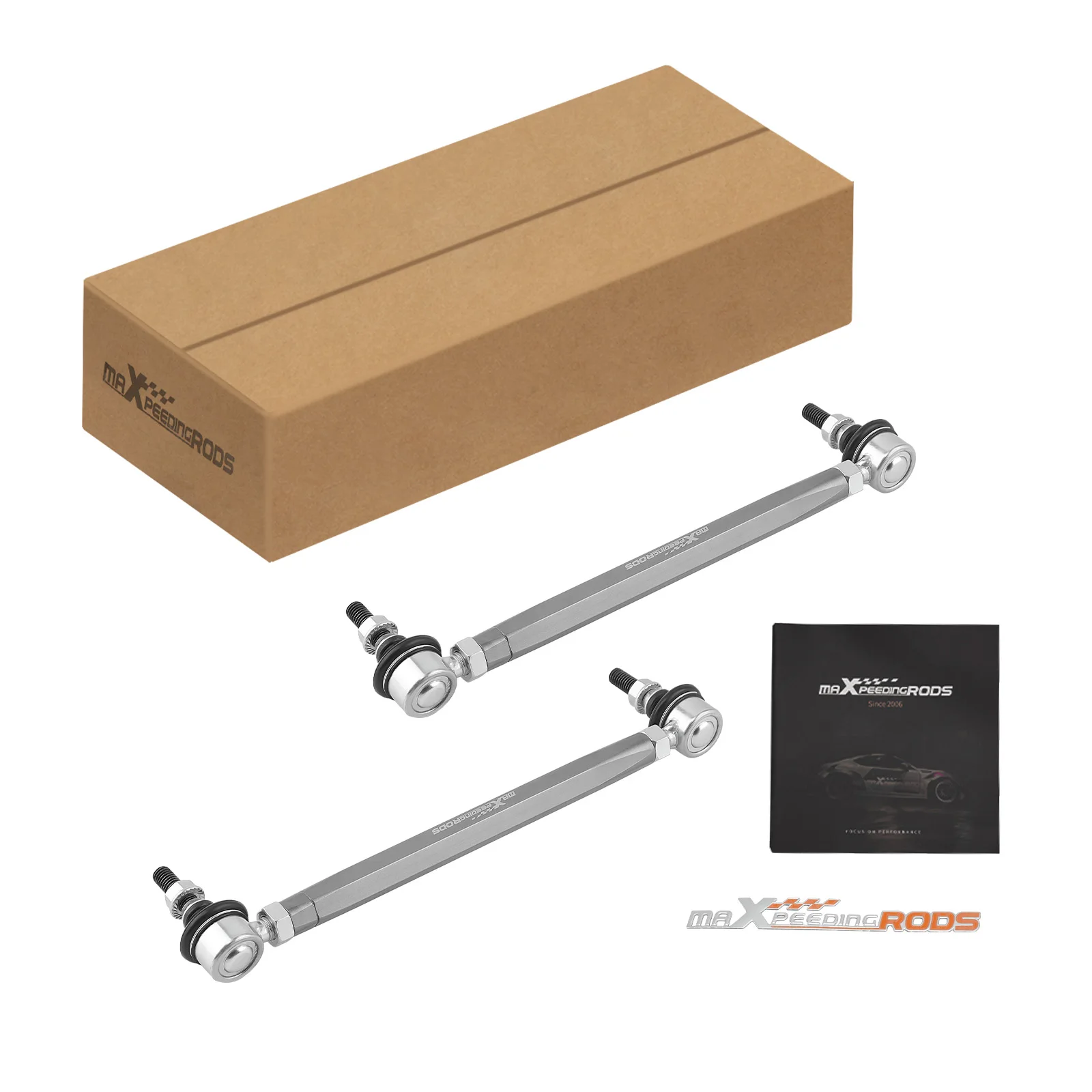 

2x Adjustable Front Sway Bar Link 280-330mm for Honda Civic 2016 2017 2018 2019 280-330mm