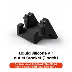 Highland Juniper Car Phone Holder with Air Vent Clip and Liquid Silicone Grip (1pcs)
