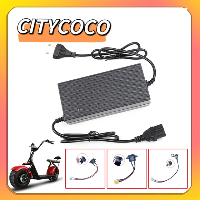 Citycoco Elektro roller Batterie ladegerät 67,2 V Strom versorgung