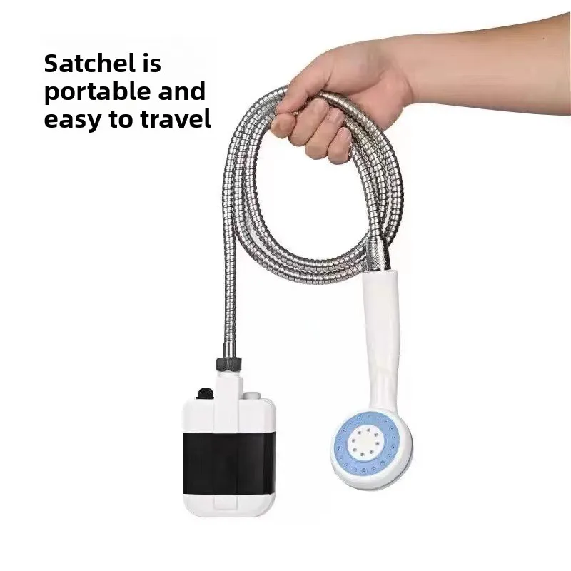 Outdoor bathing artifact convenient construction site dormitory camping simple shower wireless shower rechargeable water pump