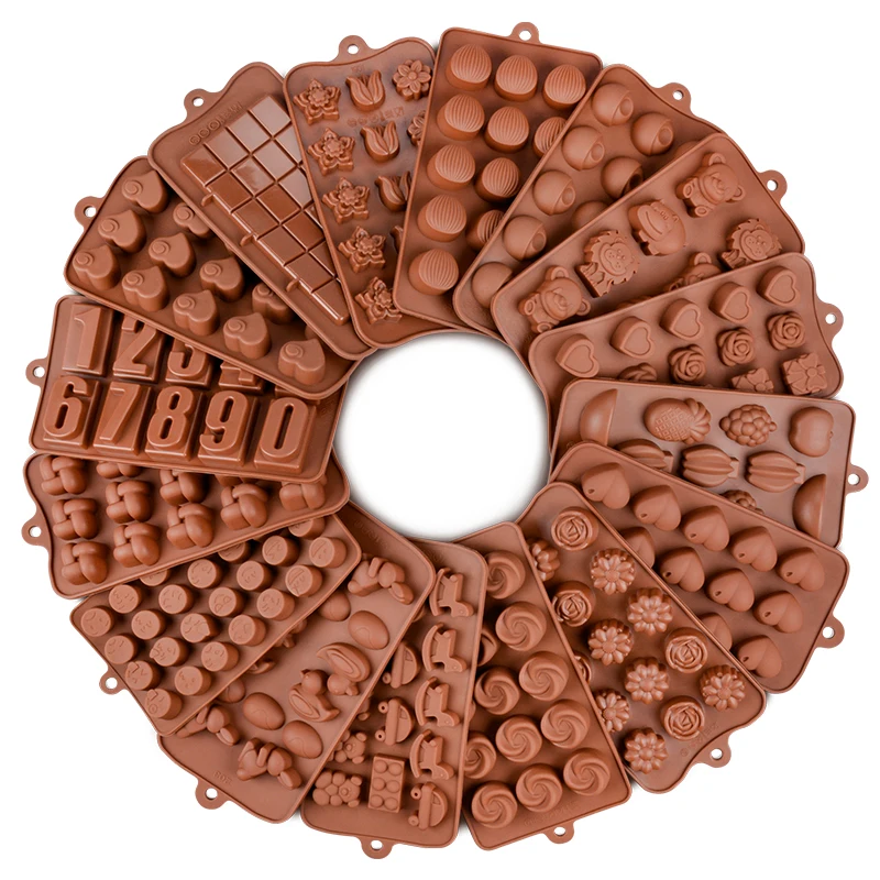 Stampi Per Cioccolato Di San Valentino Stampi In Silicone Riutilizzabili Per Dolciumi Cioccolatini Caramelle Forme Da Forno Accessori