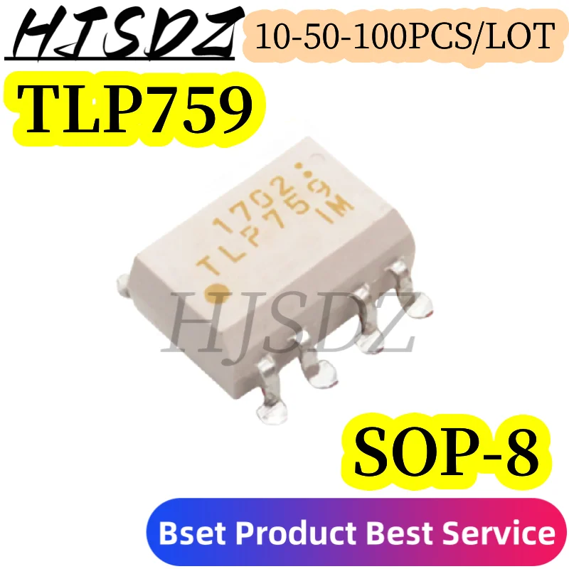10-50-100PCS/LOT Optoacopladores TLP759 TLP759F controlador IPM SMD SOP-8/DIP8