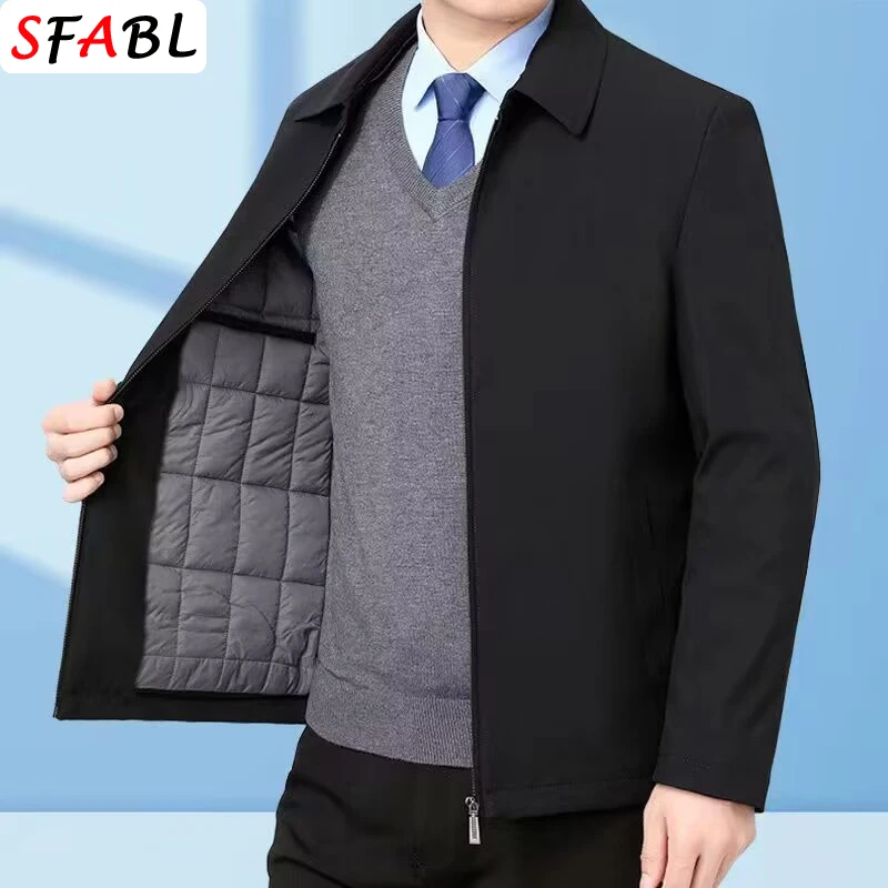 Black Lapel Padded