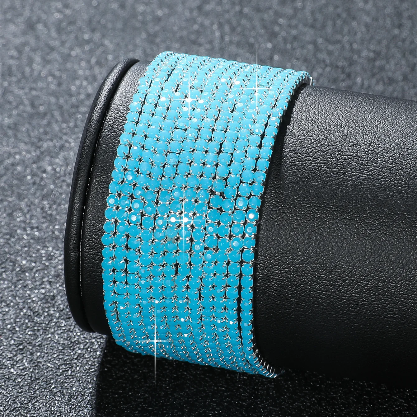 2.0mm Silver Plated Slim Cluster Prong Setting CZ Tennis Link Chain Thin Bracelet Bangle Fashion Women Girls Jewelry 1Pcs metal bracelet crystal bracelet