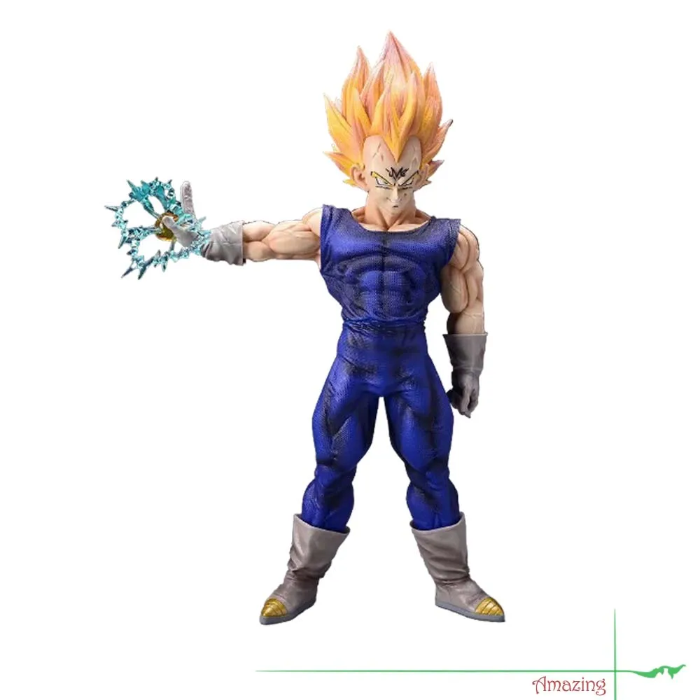 

Супер двухсторонняя скульптура Dragon Ball, фигурка Вегета сайянь с голубыми желтыми волосами и сменными головками