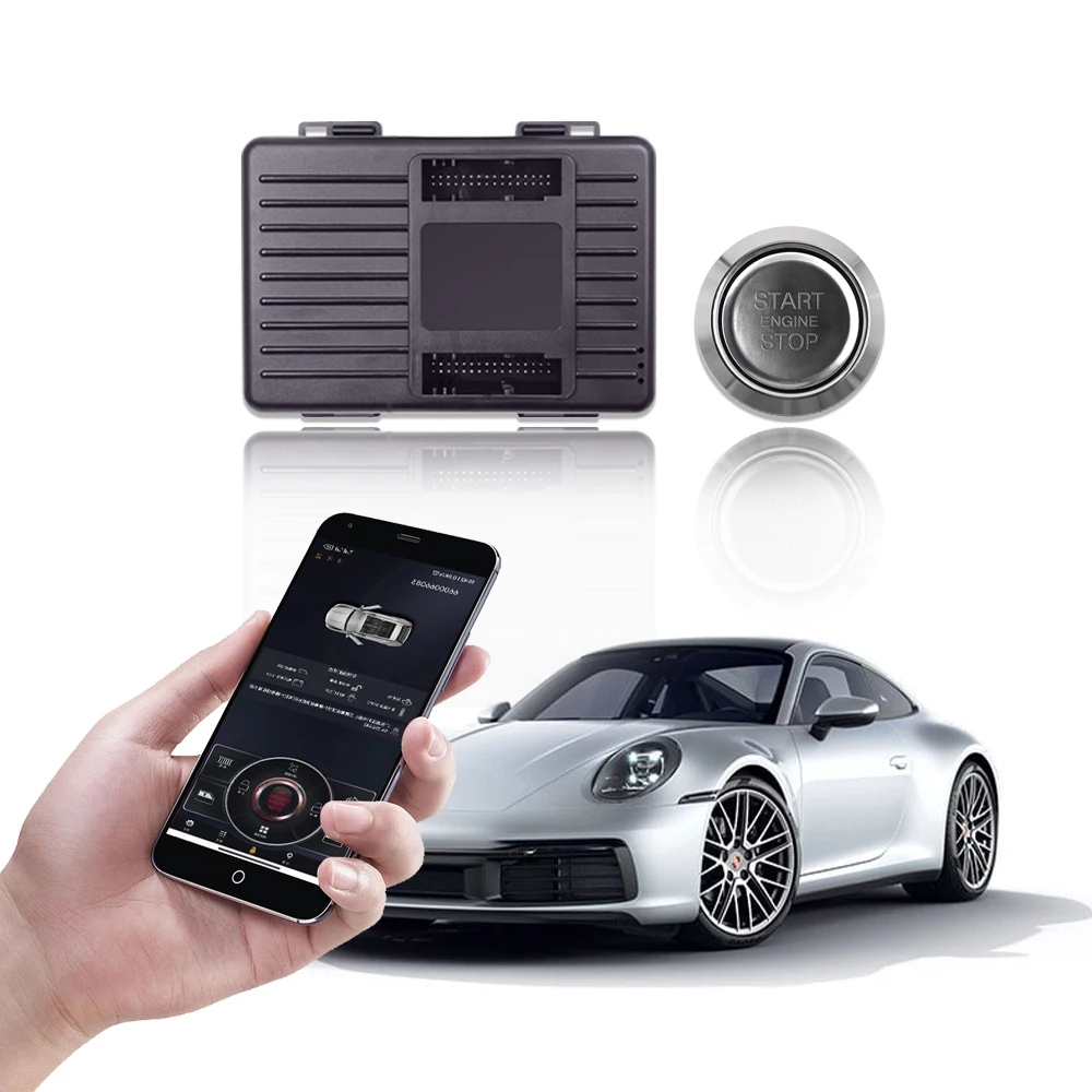 Bianco Lucido Portachiavi Cover Per Porsche Boxster Cayman 987 911 2 3 Case Op - Foto 7