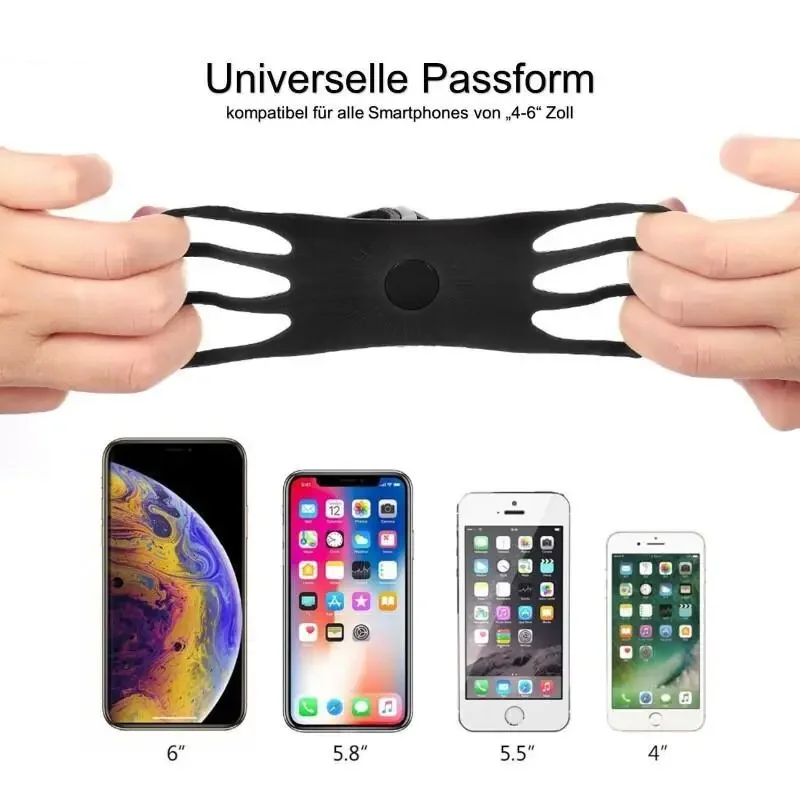 Silicone Bike Phone Holder For Universal Mobile Phones