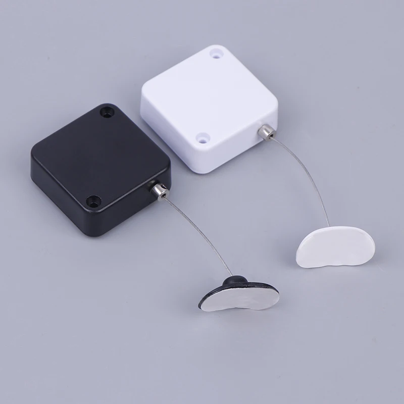 Anti theft pull box Steel Wire Rope Anti Loss Winding Box Supermarket Display Retractable Automatic Winding Rope