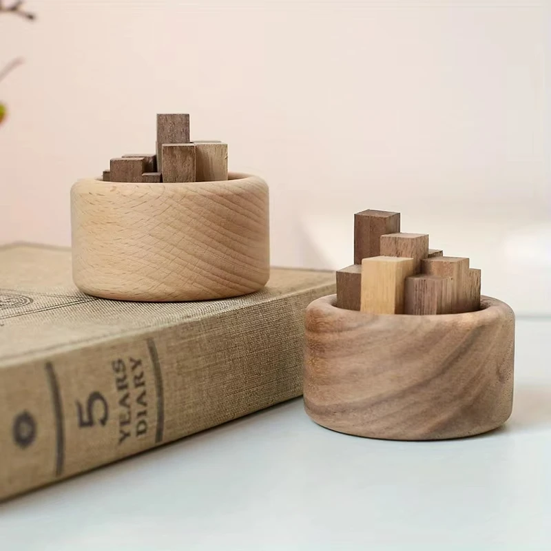 Wood Scent Diffuser Fireless Aromatherapy Essential Oil Expanded Fragrant Wood Tea Table Ornament Car Essential Oil Diffuser Decor 3 Styles