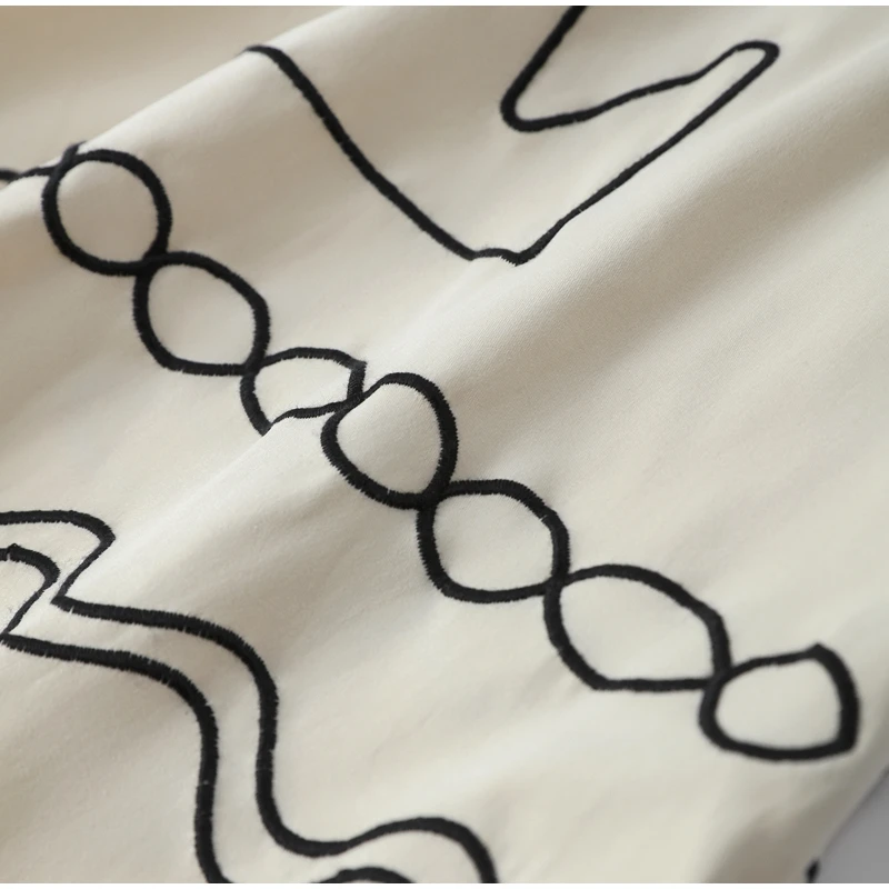 Embroidery Women Strap Dress Sexy Hollow Out Sleeveless Backless Wave Hem Lady Dresses 2025 Spring Summer Beach Ladies Robe - view