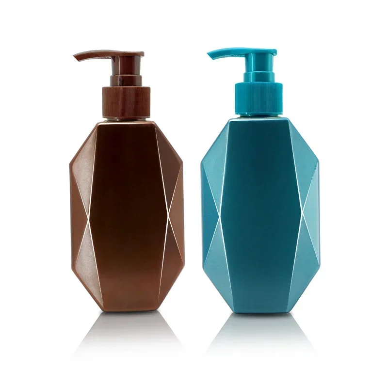 300ml PET Portable Soap Dispensers Creative Shampoo Press Bottle Liquid Shower Gel Refillable Bathroom Jar Household Tool soap dispenser