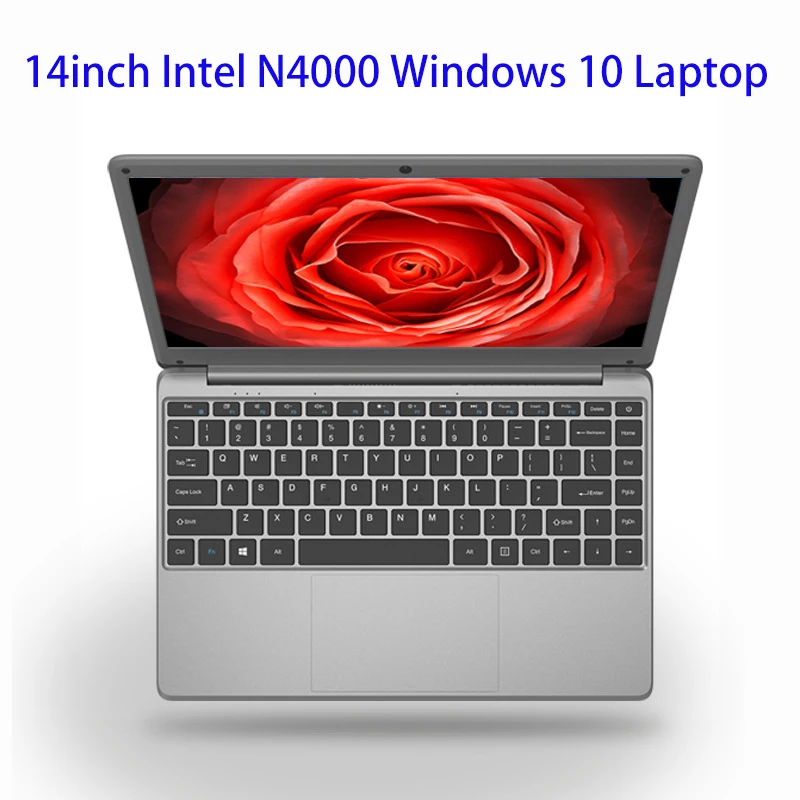 Gmolo 2023 Cheap 14inch Intel N4000 Slim Portable School Laptop