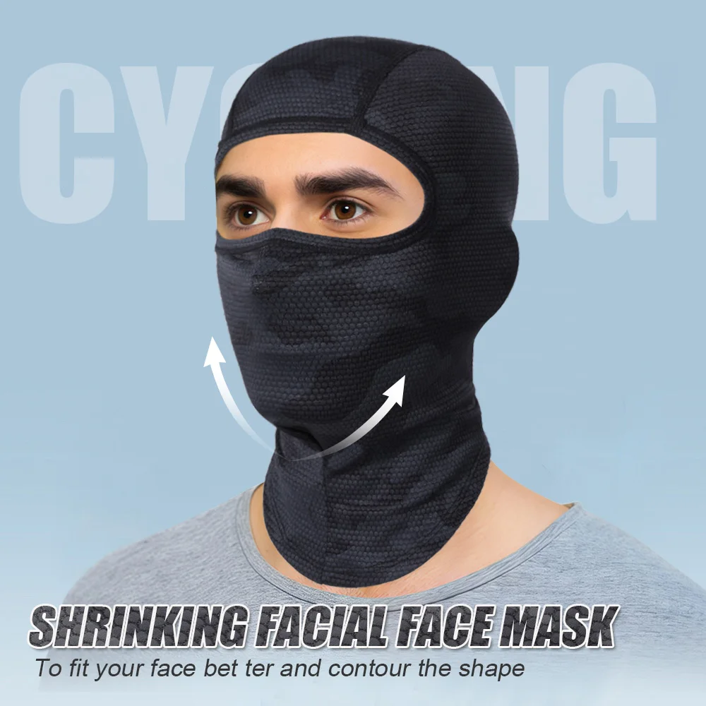 Motorcycle Balaclava Cooling Full Face Mask Summer