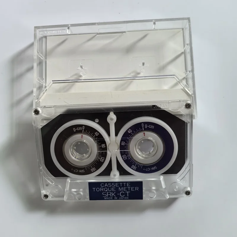 Cassette Torque Meter Test Tape ABEX CT-F outer wheel to test static torque in fast-forward and fast-backward states