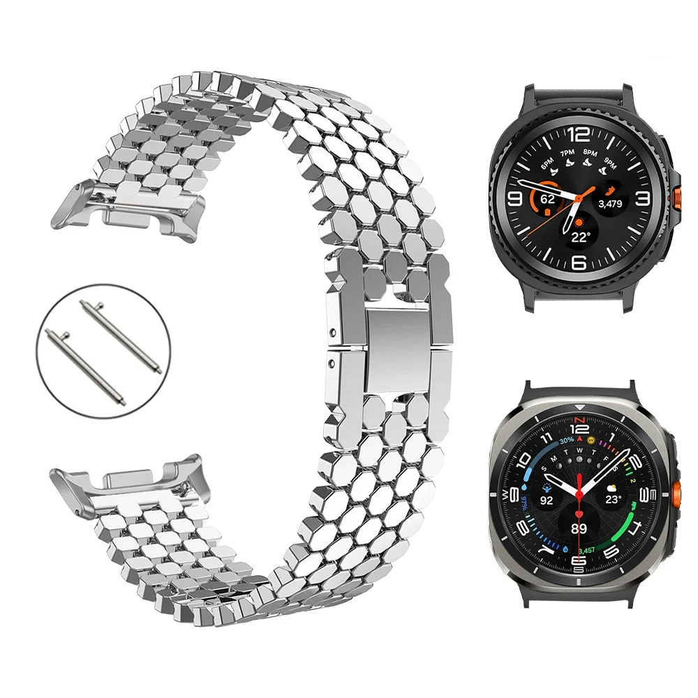 Elegant Metal Alloy Bracelet for Women - Stylish Watch Wristband Strap