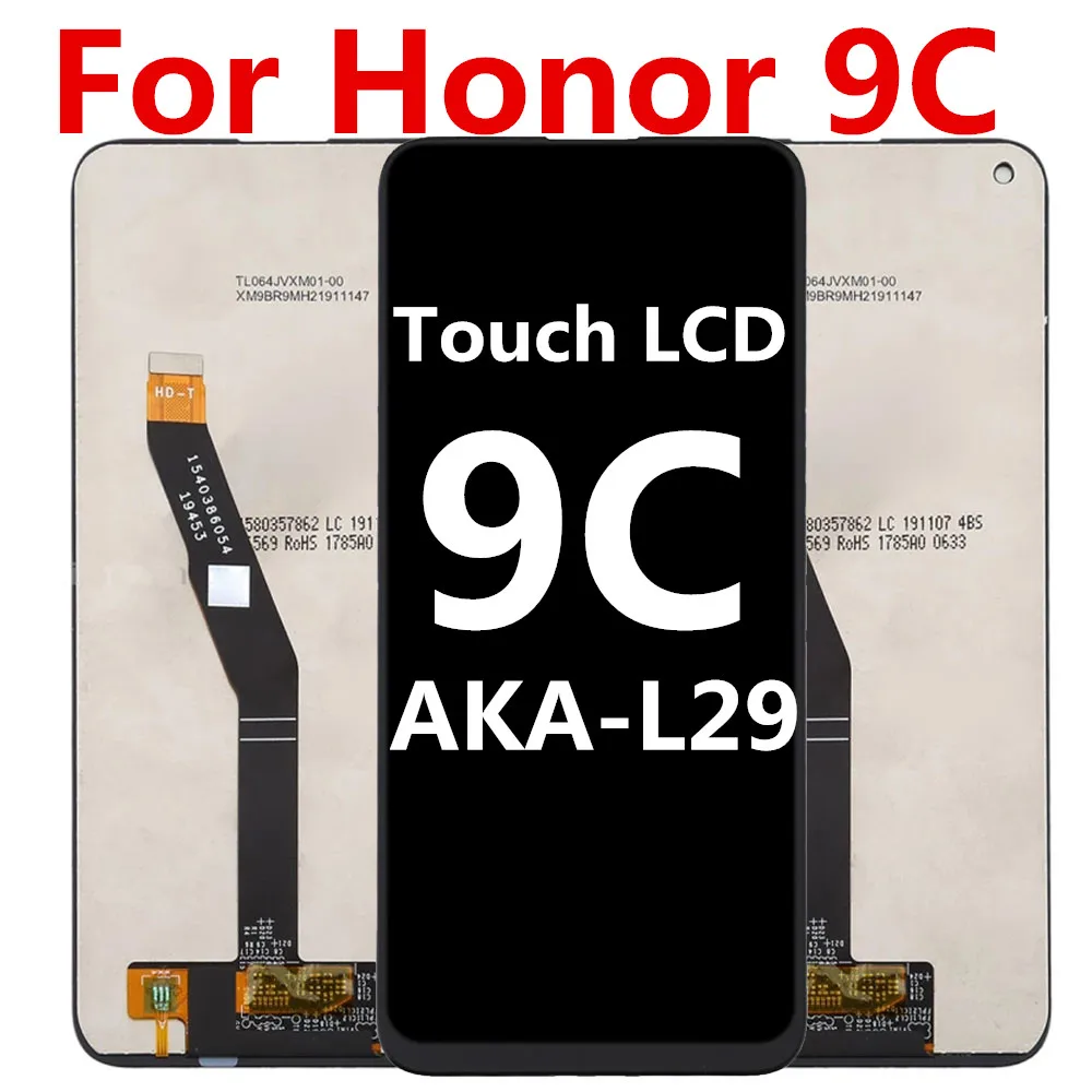 6,39 'для honor 9C AKA-L29 LCD дисплей кодирующий преобразователь сенсорного экрана в сборе запасные части