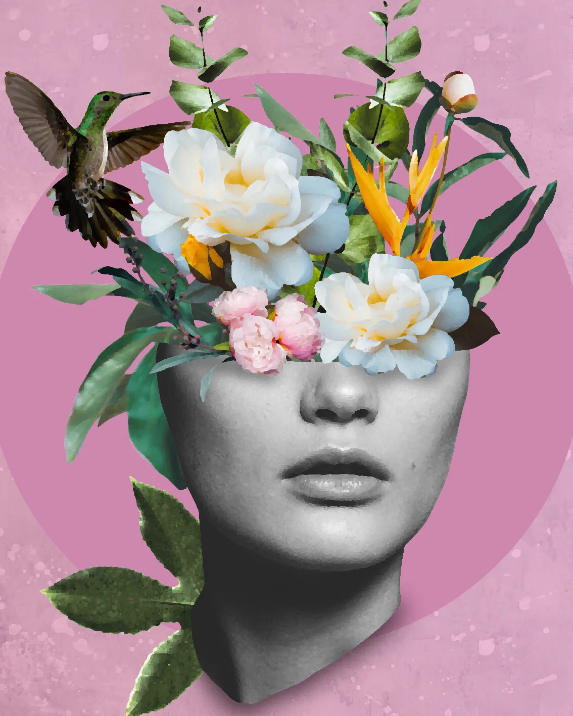 Paintingbynumbersoncanvas40x50cmflowerSymphonyonstretcherkit