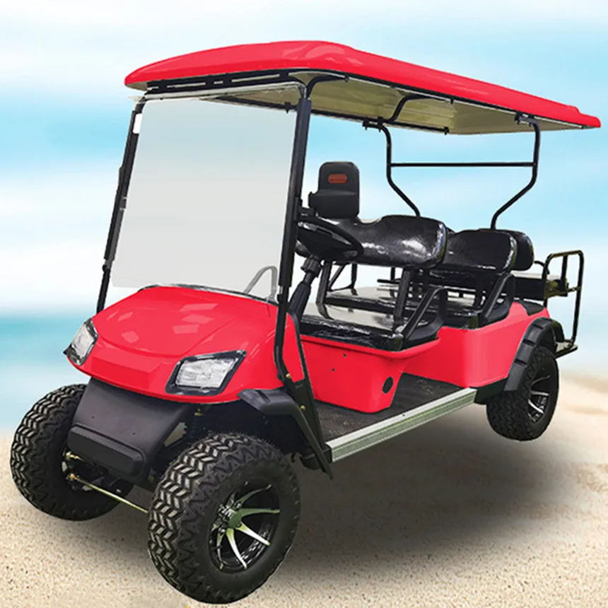 

Luxury electric four-wheel new hunting off-road electric golf cart scenic tour busn