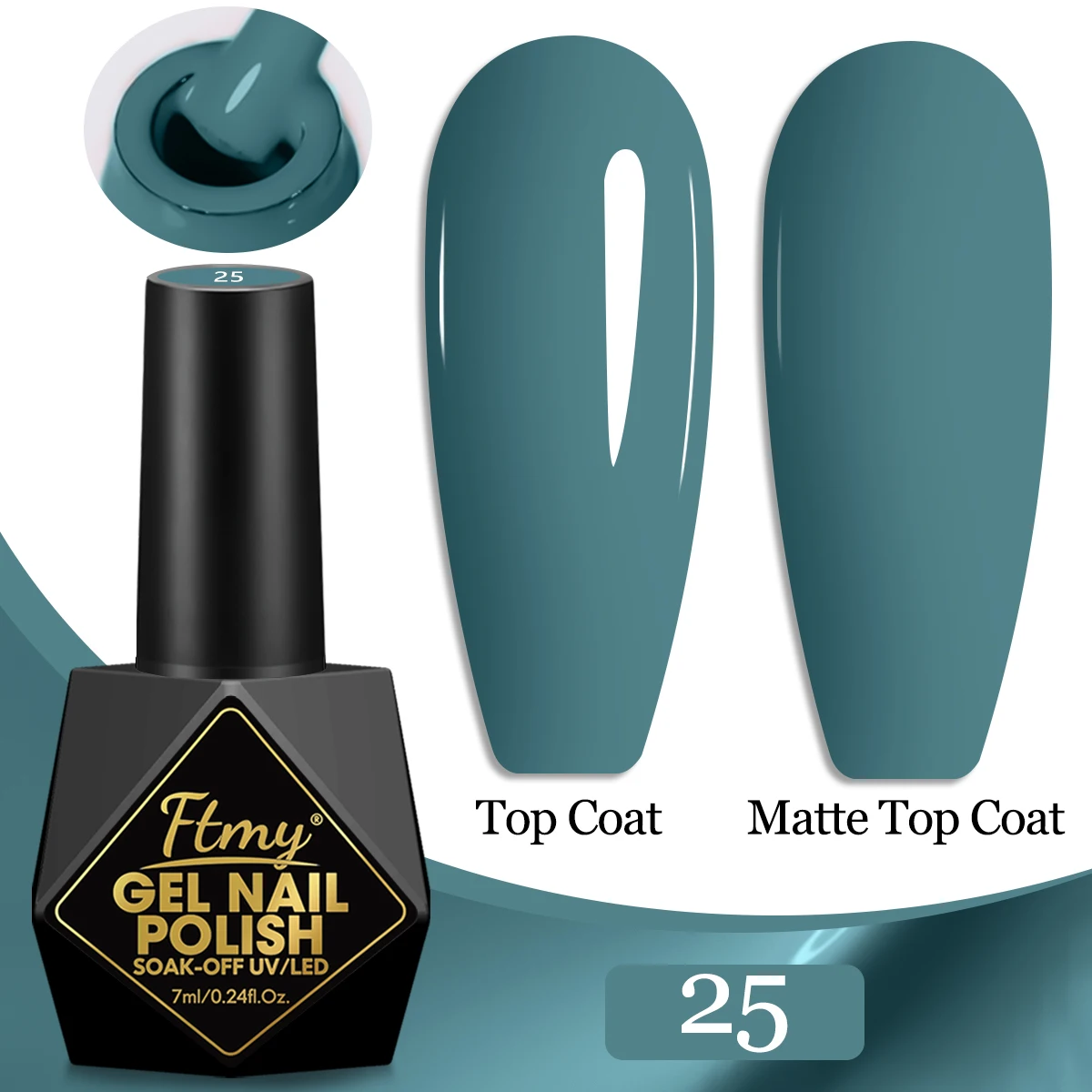 Color Gel Polish Set - Popular Series, 7ml, Vibrant Manicure Collection with Smooth Texture, UV LED Soak Off Semi-Permanent Nail Art