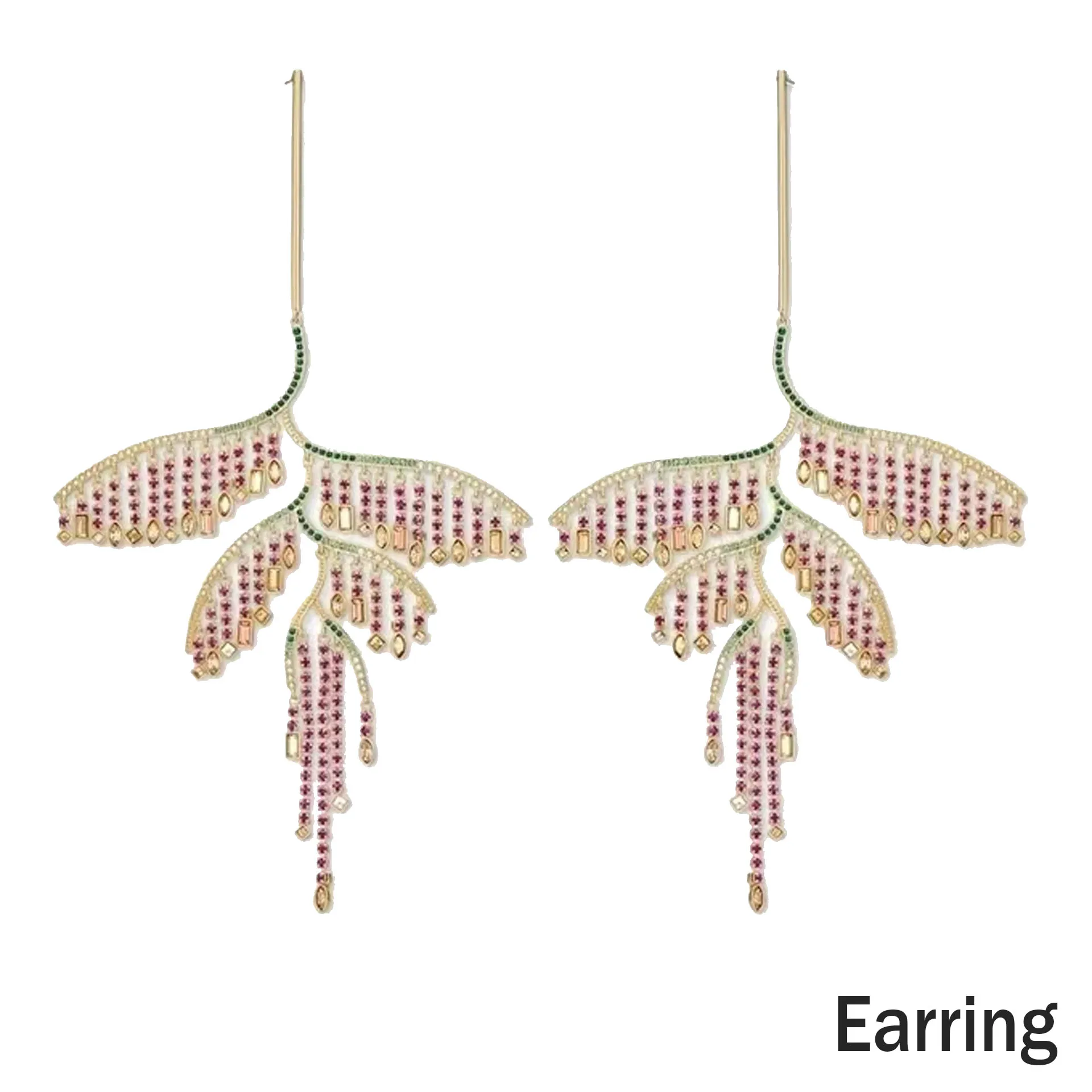 2024 Original Earrings Austrian Crystal Geometry Luxury Exquisite Jewelry High Quality Glamour XFU for Women Earring With Logo