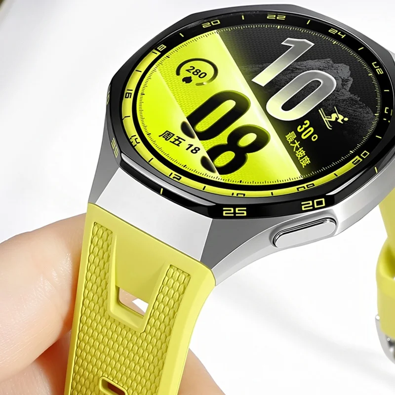 Premium Silicone Sports Watchband - Replacement Strap