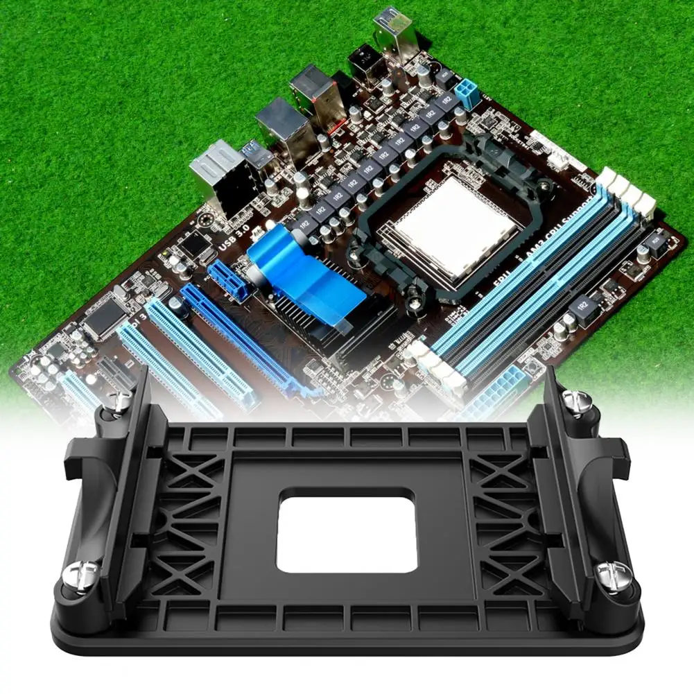 

Простая установка для кулера ЦП, профессиональный кулер для ЦП, задняя пластина, прямоугольный радиатор ЦП, радиатор, кронштейн, держатель, детали