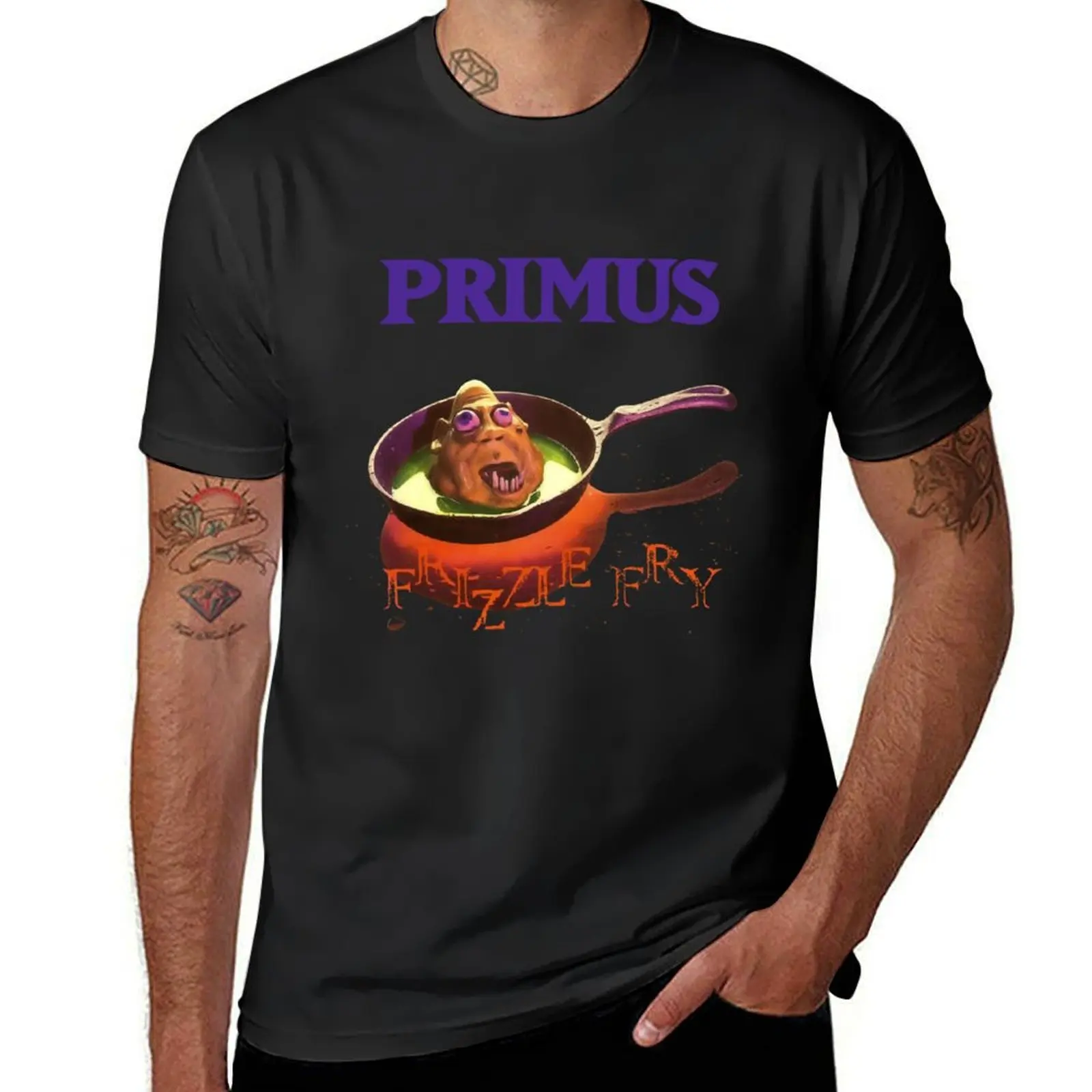 

primus frizzle fry T-Shirt blacks blanks quick drying mens t shirt graphic