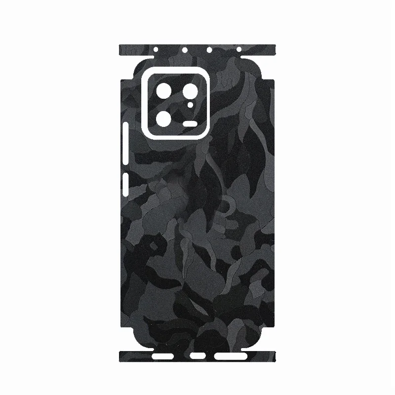 3D Camo Crocodile Snake Grain Full Body Phone Sticker Per Xiaomi 13 Ultra 14 Pro Redmi Note 12 Turbo 13 Pro + K60 Wrap Skin Film
