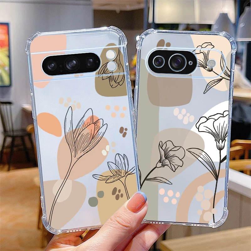 Floral Transparent Phone Case