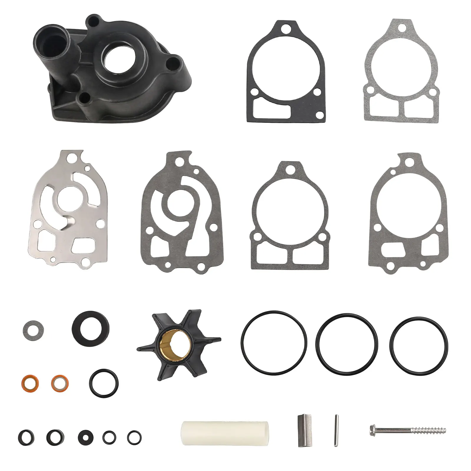 

Outboard Water Pump Repair Kit For Mercury Outboard Mercury Alpha One 46-96148A8 46-96148Q8 Sierra 18-3217 18-3316 Water Cooler