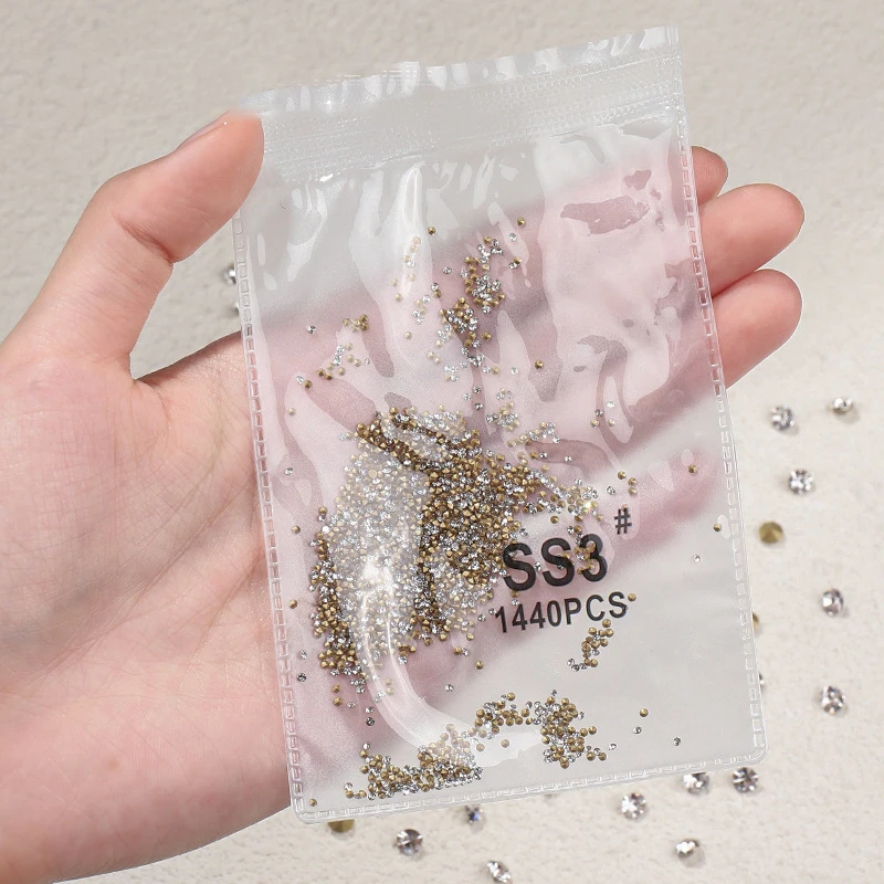 Manicure Tools Nail Sharp Bottom Diamond Decoration Flashy Stereoscopic Rhinestone Nail Accessories Painting Salon Artists