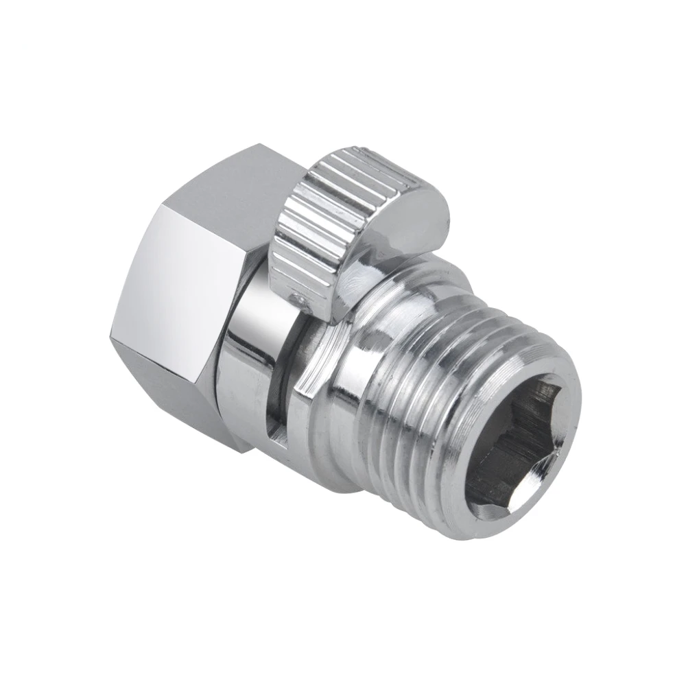 Shower Diverter Valve Solid Brass Shut Off Valve for Hand Shower or Head shower diverter valve