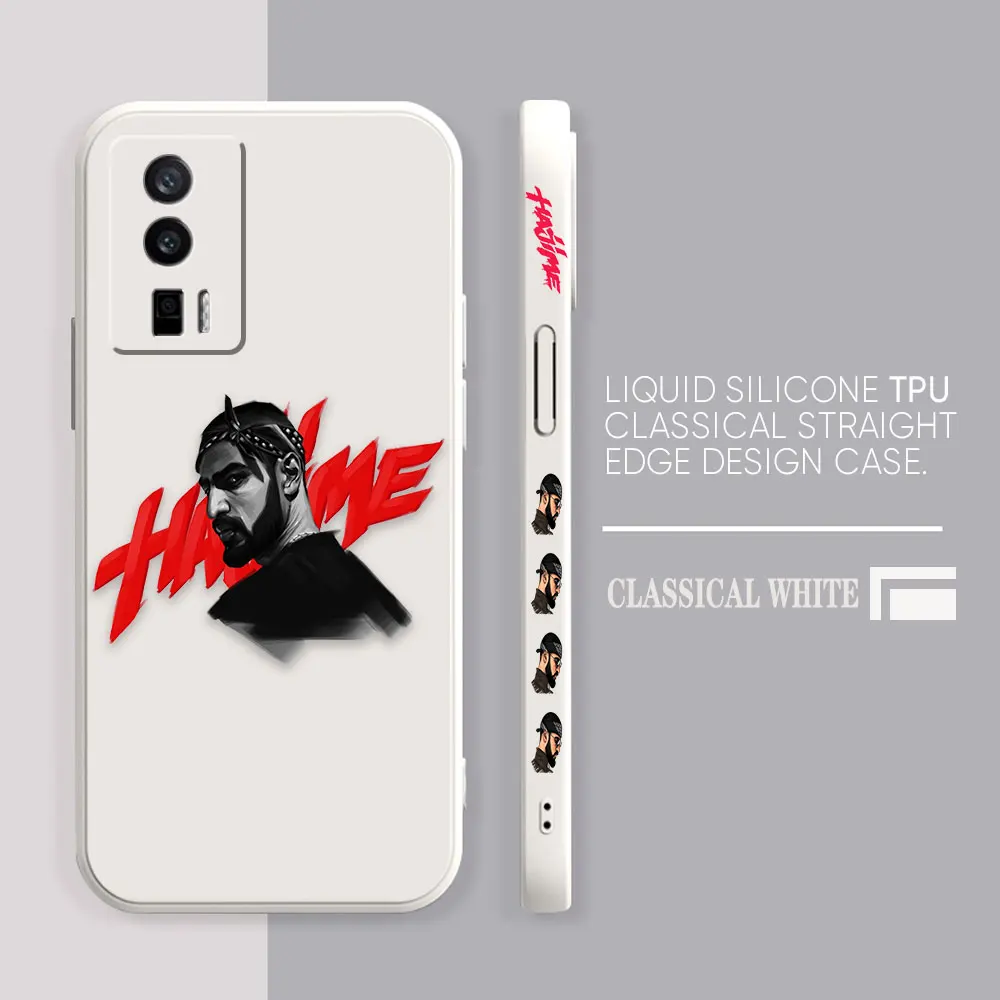 thumbnail image 1 of Funda para Redmi K60E K50 K40S K40 K30 K20 10C 9 8A 8 10 Pro 4G 5G Funda de silicona líquida Simple cantantes de Rap Miyagi y Andy Panda, 1 of 5
