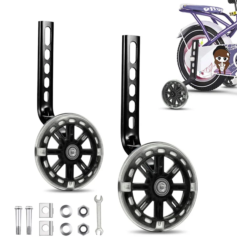 Military Bicycle Bike Wheel With Spring Bike Training Wheels Mute