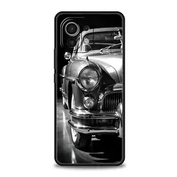 Elegant Black & White Soft Car Phone Case - Versatile Design & Durable Protection - Xiaomi 11T(pro) (A1)