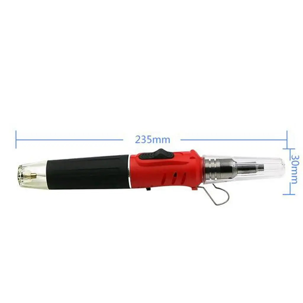 10-in-1 Self-Ignition Gas Soldering Iron Set Cordless Welding Torch Kit Tools 6