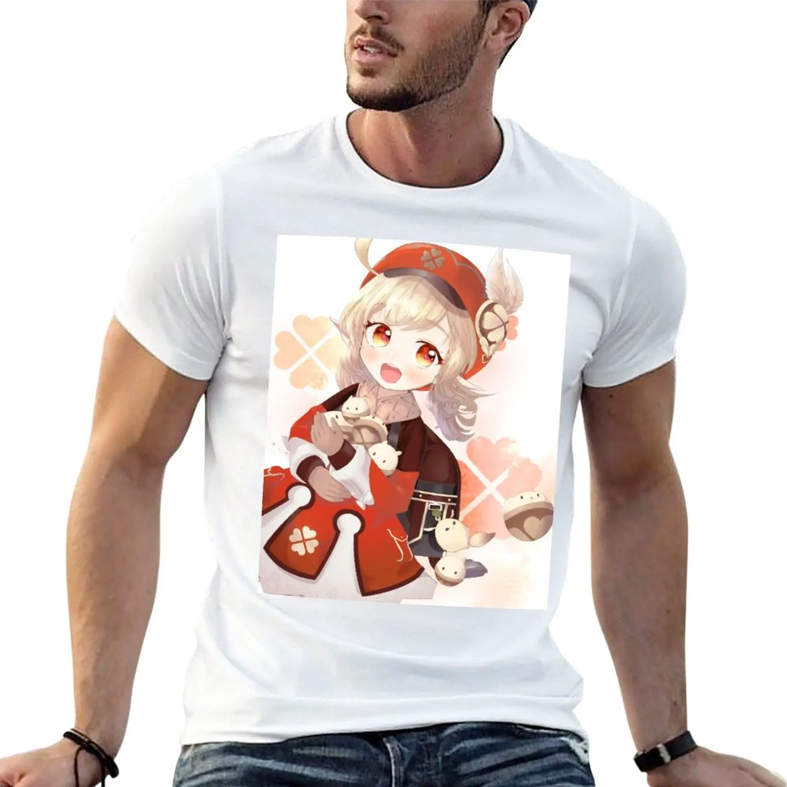 

Klee Cute Genshin Impact T-Shirt custom t shirts plus size t shirts kawaii clothes custom t shirt big and tall t shirts for men