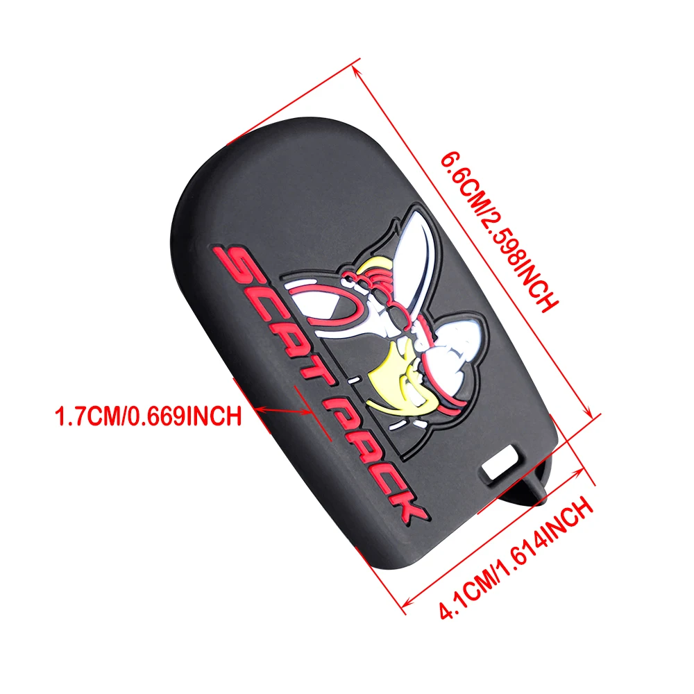 Key Case For Jeep Cherokee Compass S Renegade Grand Commander For Dodge Journey Challenger Jcuv Charger Chrysler 300C Cover