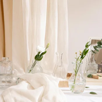 Glass Bud Vases Set of 60 Modern Decorative Vase Decoration Home Small Clear Bud Vases in Bulk for Centerpieces High Floor Vase 4