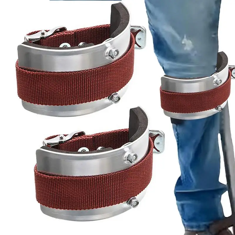 

Stilt Straps 2 Set Adjustable Drywall Stilts Straps Leg Fixation Strap Kit Stilt Leg Pads Drywall Stilts Foot Straps For Plaster