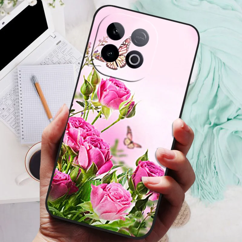 Premium Silicon Back Cover Phone Case with Soft Bumper Coque